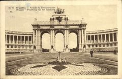 CPA Bruxelles Arcade du Cinquantenaire 