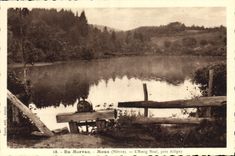 CPA En Morvan Moux Nievre l'Etang Neuf pres Alligny 