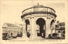 CPA Villeneuve les Avignon Chartreuse du Val de Benediction Fontaine Saint Jean 
