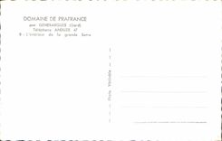 CPM Domaine de Prafrance par Generargues Gard Telephone Anduze l'Interieur de la Grande Serre 