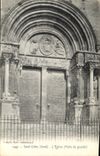 CPA Saint Gilles Gard l'eglise Porte de Gauche 