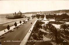 CPA Nice Promenade des Anglais et Palais de la Jetee 