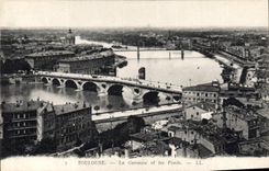 CPA Toulouse la Caronne et les Ponts 