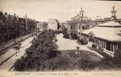 CPA Berck Plage le Kursaal et l'Avennue de la Gare 