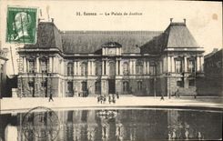 CPA Rennes le Palais de Justice 