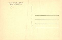 CPA Saint Jean Cap Ferrat Sentier de bord de mer 