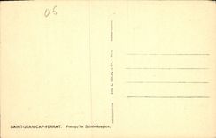 CPA Saint Jean Cap Ferrat Presqu'ile Saint Hospice 
