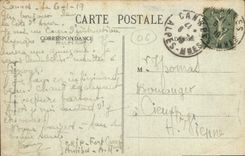 CPA Cannes vue prise de la Californie et Montagnes de l'Esterel 