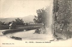 CPA Nice Cascade du Chateau 