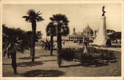 CPA Cote d'Azur Nice Alpes Maritimes les Jardins Albert Ier et le Palais de la Jetee 