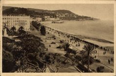 CPA Cote d'Azur Artistique Nice les Jardins Albert Ier le Mont Boron 