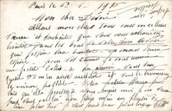 CPA Enfant Pipe Tabac