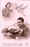 CPA Courrier d'Amour Femme Soldat Militaria