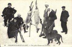 REPRO Chamonix Mont Blanc Une jolie Chasse au Chamois 