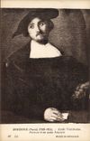 CPA Bordone Paris 1500 1570 Ecole Venitienne Portrait d'un noble Venitien Musee de Brodeaux 