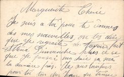 CPA Demain l'amour qui gronde dans nos ames Femme