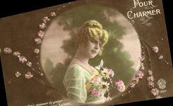 CPA Pour Charmer Femme