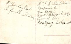 CPA Bonne Annee Femme