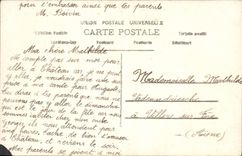 CPA Gage d'amitie Femme