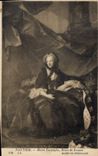 CPA Nattier Marie Leczinska Reine de France Musee de Versailles 