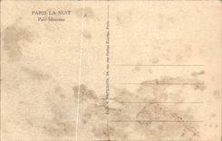 CPA Paris la nuit Parc Monceau 