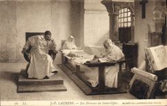 CPA J P Laurens Les Hommes du Saint Office Musee du Luxembourg 