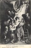 CPA La Descente de Croix par P P Rubens a la Cathedrale 