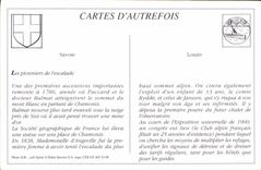 REPRO Chamonix Hotel du Montanvert et Aiguilles du Dru 