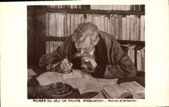 CPA Musee du Jeu de Paume Rysselbergh Portrait de Verhaeren 