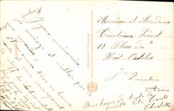 CPA Anniversaire Femme