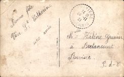 CPA Souvenir et pensees Femme