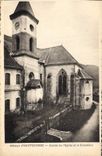 CPA Abbaye d'Hautecombe Abside de l'Eglise et le Cimetiere 