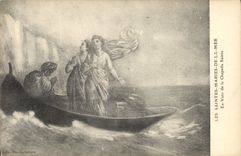 CPA Les Saintes Maries de la Mer Ex Voto de la Chapelle Sainte 