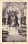 CPA Notre Dame de la Gorge Interieur de l'Eglise 