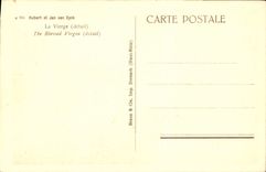 CPA La Vierge detail 