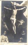 CPA El Greco Le Christs en croix 