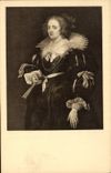 CPA A Van Dyck Amalia Countess Solms 