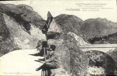 CPA Les Pyrenees Ax les Thermes vallee pont de Petches 