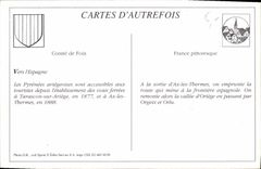 CPA Les Pyrenees Ax les Thermes vallee pont de Petches