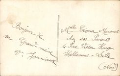 CPA Femme Poissons Peche