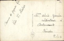 CPA St Nicolas Femme