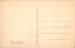 CPA Cauterets le Pont d'Espagne 
