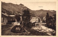 CPA La Gare de la Raillere le Gave et le Cabaliros 