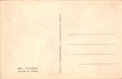 CPA Cauterets Cascade de Cerisey 