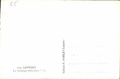 CPA Lourdes la Basilique la Basilique et le Gave 