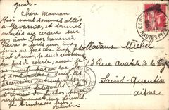 CPA Env de Cauterets Le Lac de Gaube et le Vignemale 