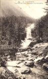 CPA Cauterets Cascade du Pont d'Espagne et le Marcadau 
