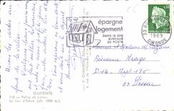 CPA Cauterets Valle de Lutour le lac d'Estorn 