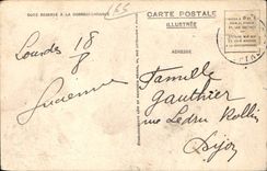 CPA Lourdes Vue sur le Chateau et les Montagnes 