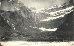 CPA Gavarnie Hautes Pyr le Cirque et les Cascades 